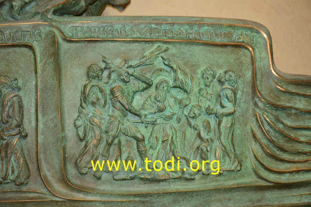 Il monumento funebre di Papa San Martino I